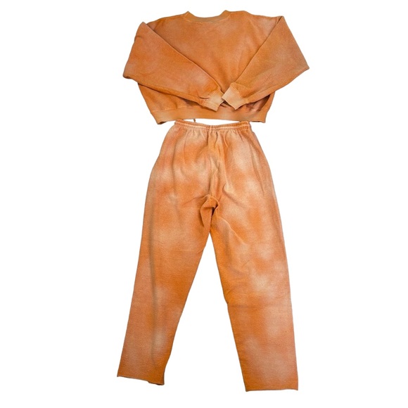 madhappy Tops - Madhappy Sweatshirt & Sweatpants Matching Set Top & Pants ( Orange ) XS & Medium